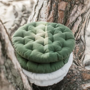페퍼 의자 패드 Ø37 cm - Dark olive green - Linum | 리눔