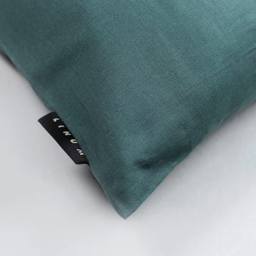 안나벨 쿠션 커버 40x40 cm - Dark Gray Turquoise - Linum | 리눔