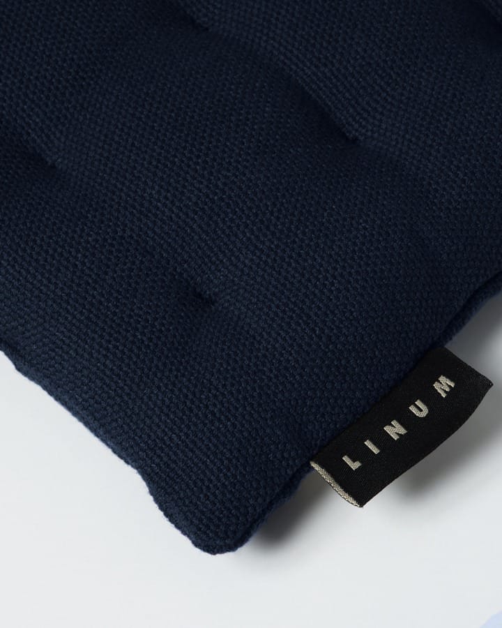 페퍼 체어 쿠션 40x40 cm, Dark navy blue Linum | 리눔