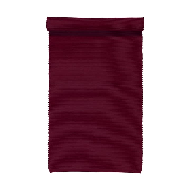 유니 테이블 러너 45x150 cm - Burgundy red - Linum | 리눔