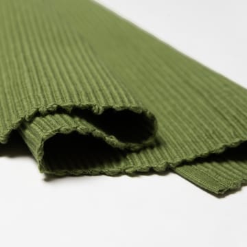 유니 테이블 러너 45x150 cm - Moss green - Linum | 리눔
