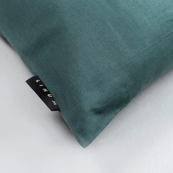 안나벨 베개 커버 50x50 cm, Dark Grey Turquoise Linum | 리눔