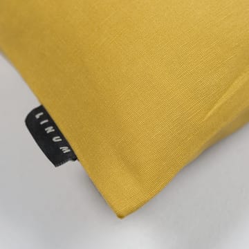 안나벨 베개 커버 50x50 cm - Mustard yellow - Linum | 리눔