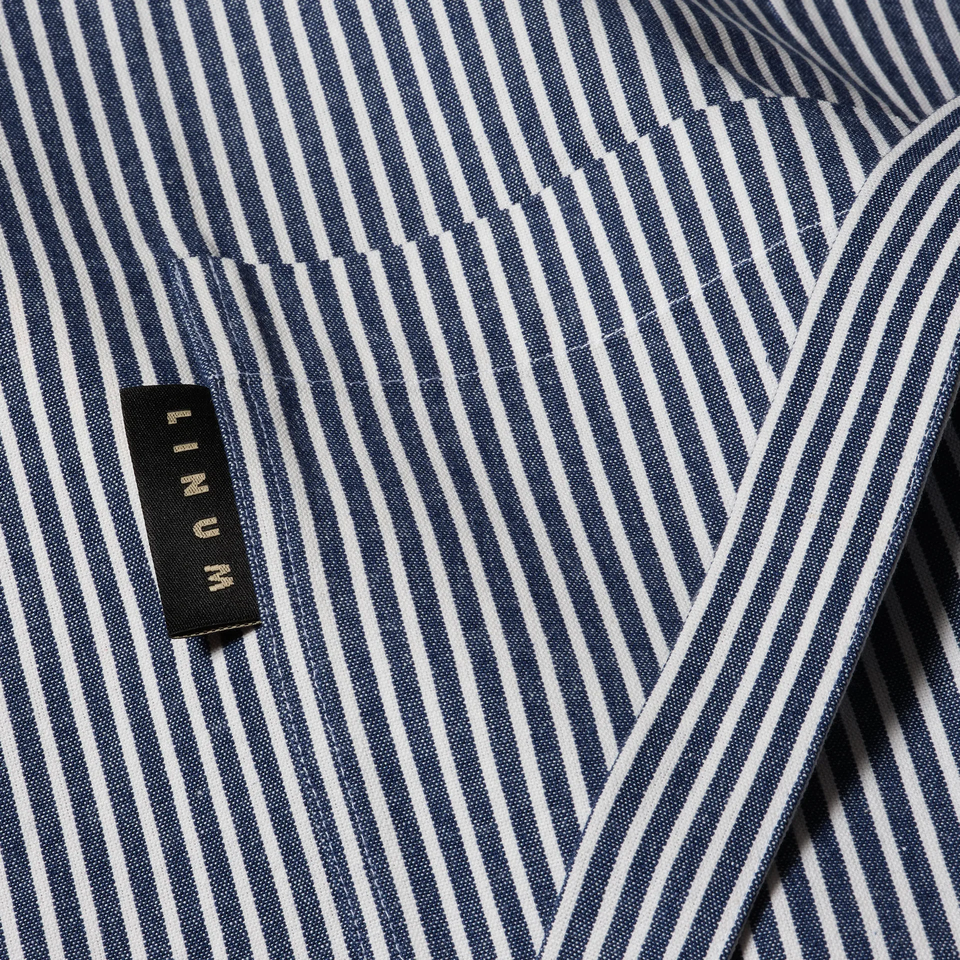 엠마 앞치마, Indigo blue Linum | 리눔