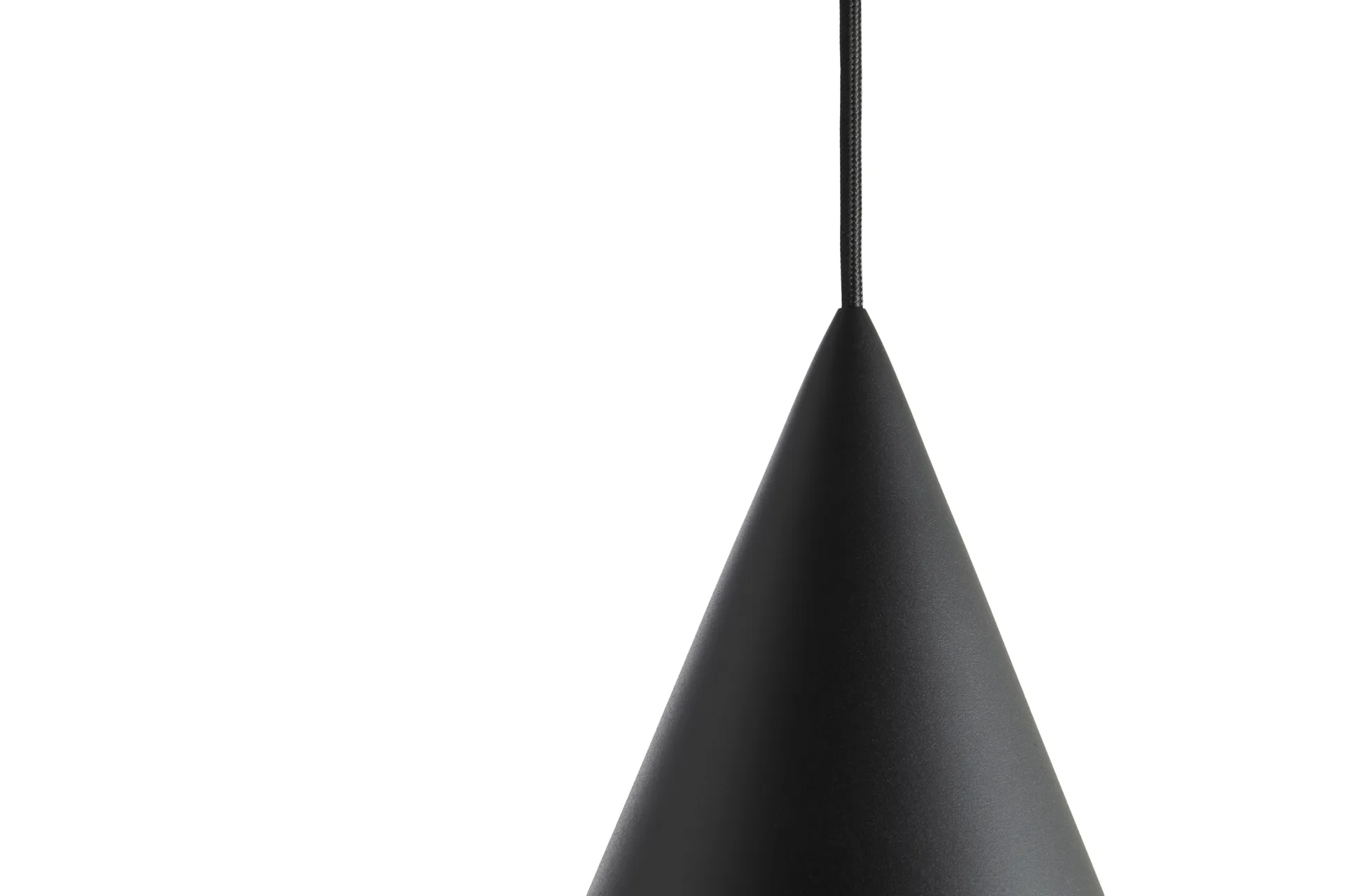 한주 펜던트 조명, Black, Ø35 cm Loom Design