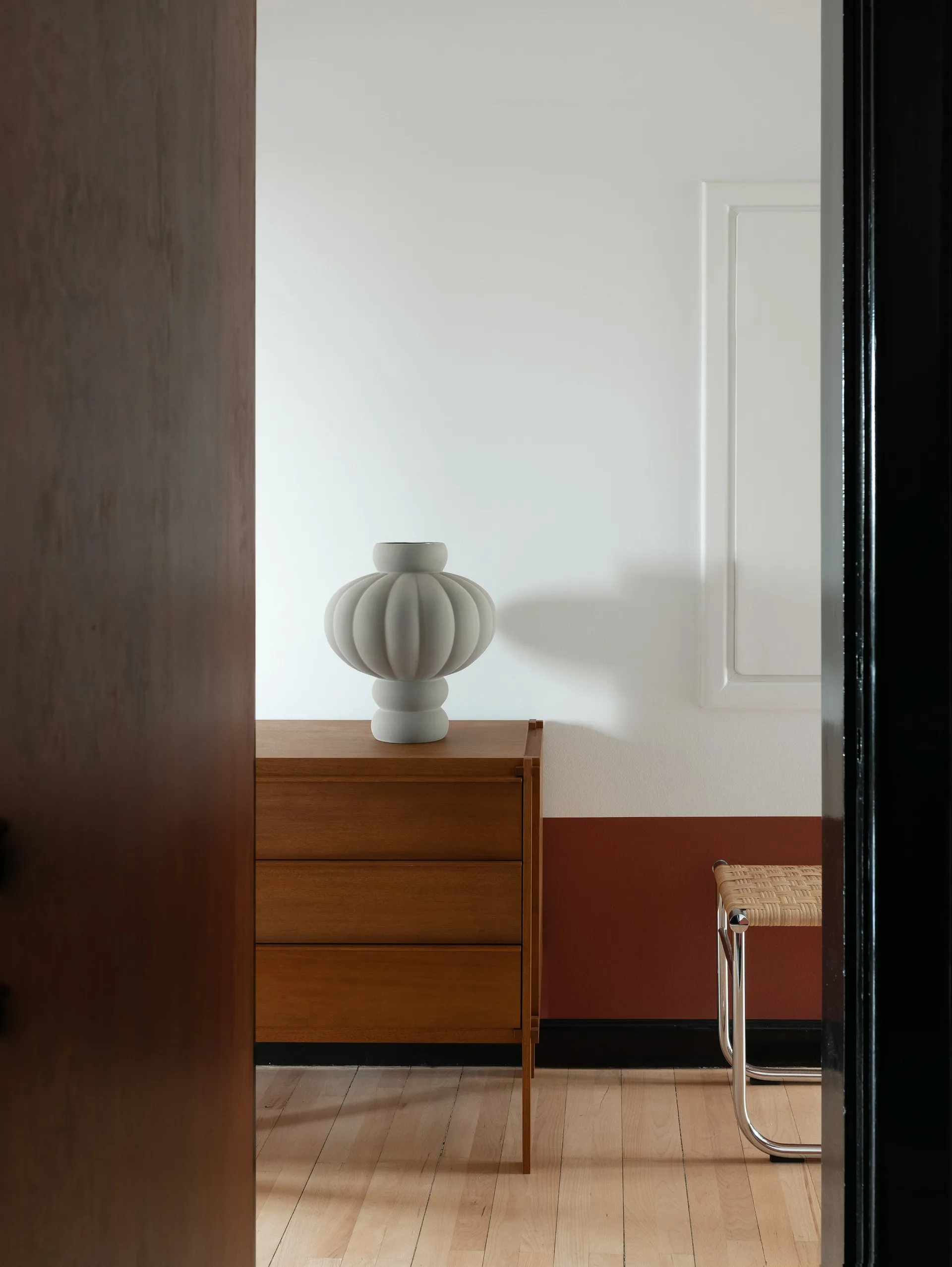 벌룬 화병 40 cm, Sanded Grey Louise Roe | 루이제 로이