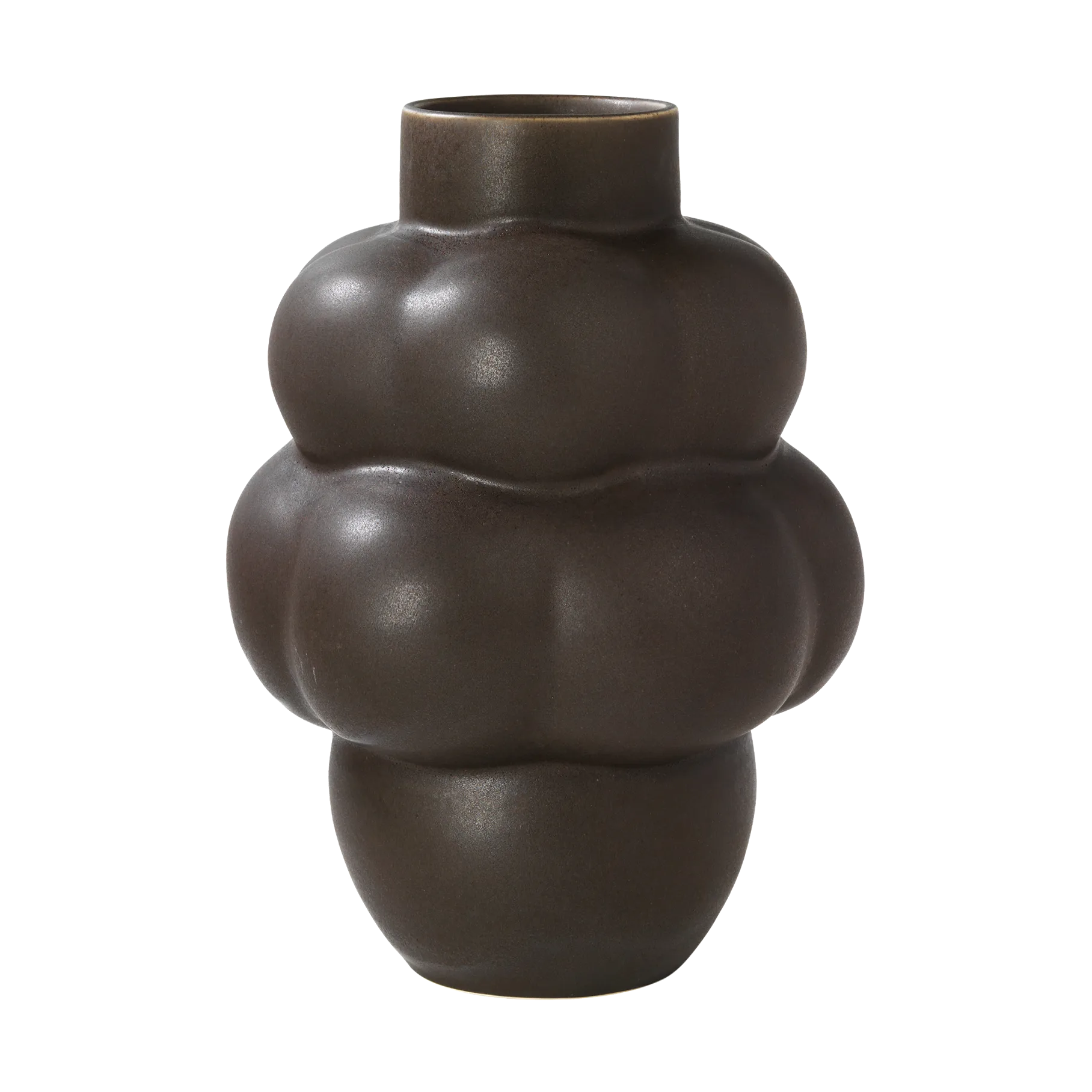 Balloon 04 꽃병 Petit 18cm, Mud Brown Louise Roe | 루이제 로이