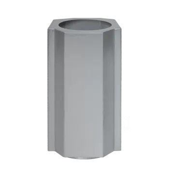 Funki 화분 S 36cm - Brushed Aluminium - Louise Roe | 루이제 로이