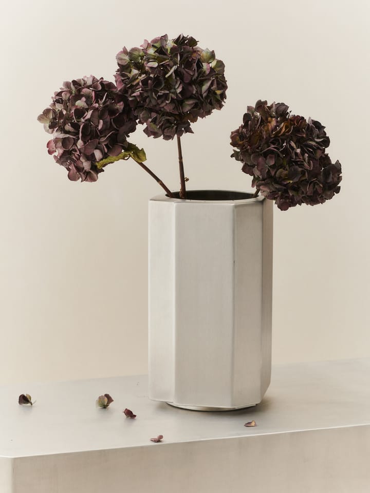 Funki 화분 S 36cm, Brushed Aluminium Louise Roe | 루이제 로이
