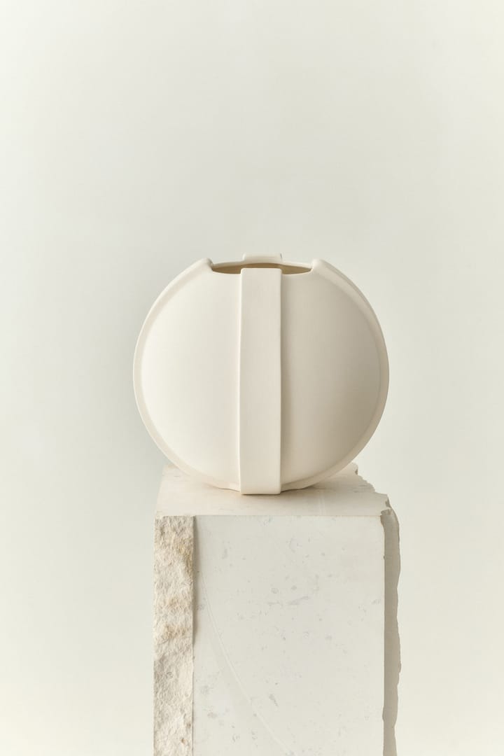 Vinci 꽃병 01 29cm, Raw White Louise Roe | 루이제 로이