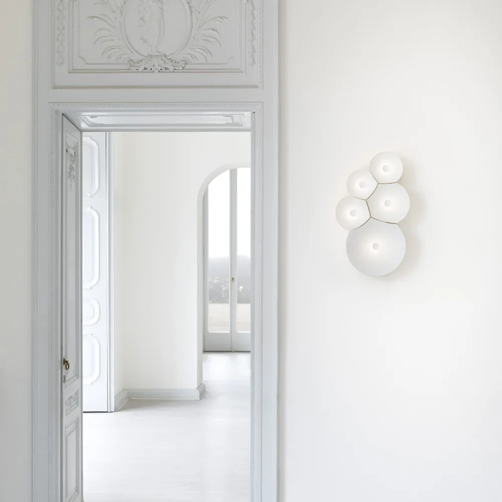 Bulbullia 벽 조명, White Luceplan | 루체플랜