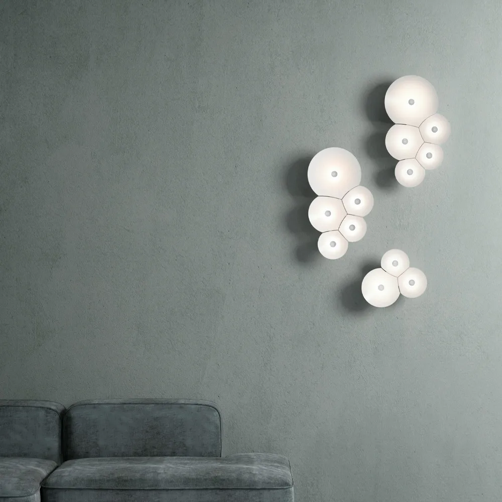 Bulbullia 벽 조명, White Luceplan | 루체플랜