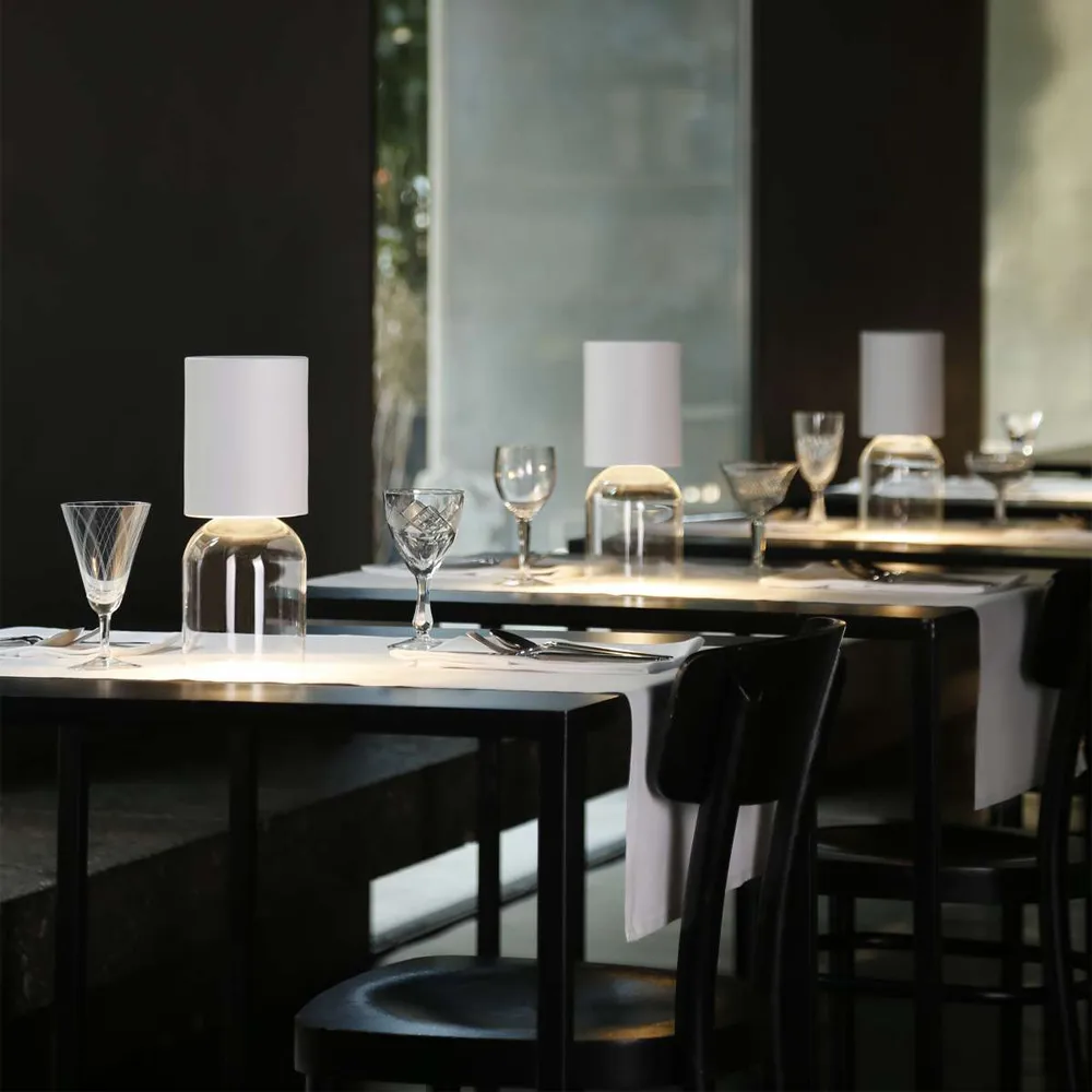 Nui 미니 테이블 조명, White Luceplan | 루체플랜