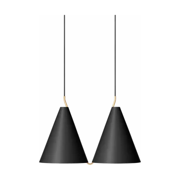 모자이크 II 사이드 바이 사이드 250 펜던트 - Black - LYFA