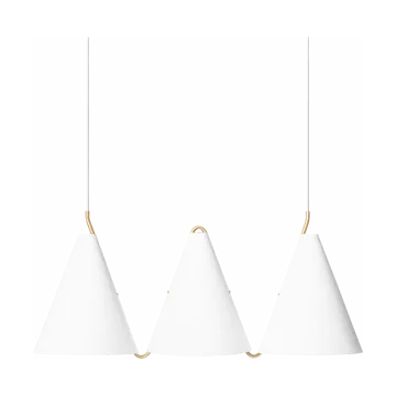 모자이크 III 사이드 바이 사이드 250 펜던트 - White - LYFA