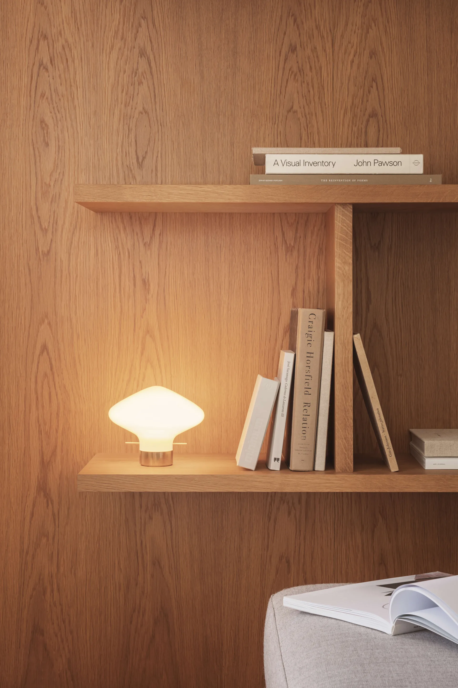 Repose 175 테이블 조명, Brass LYFA