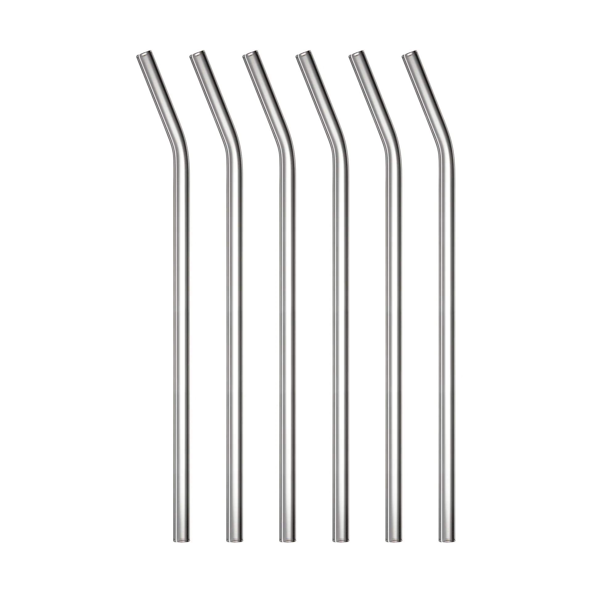 링비 유리 빨대 21.5 cm 6개 세트, Clear Lyngby Glas | 링비 글라스