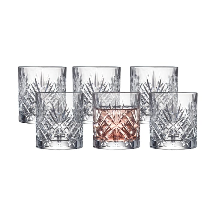 멜로디아 워터 글래스 23 cl 6개 세트 - Crystal - Lyngby Glas | 링비 글라스