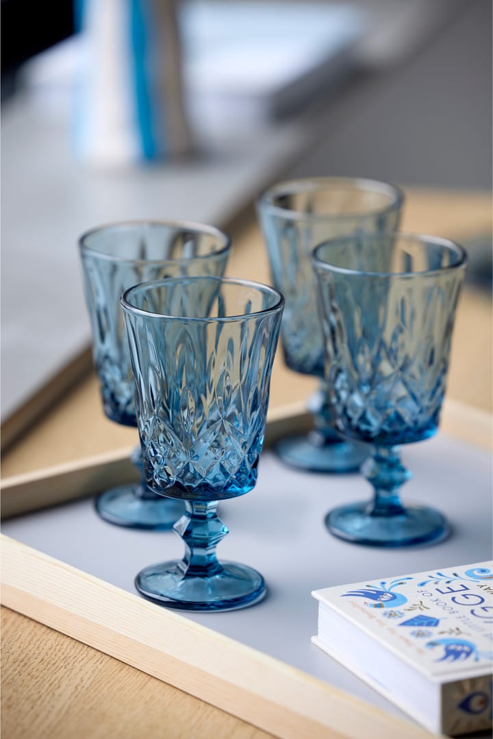소렌토 ��와인잔 29 cl 4개 세트, Blue Lyngby Glas | 링비 글라스