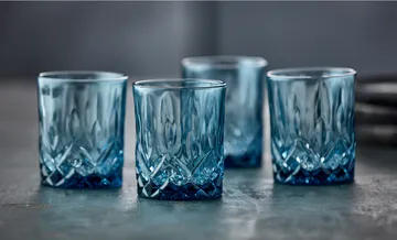 소렌토 위스키 글래스 32 cl 4개 세트 - Blue - Lyngby Glas | 링비 글라스
