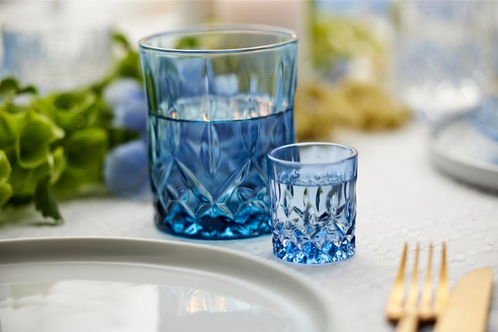 소렌토 샷 잔 4 cl 4개 세트, Blue Lyngby Glas | 링비 글라스