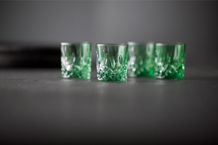 소렌토 샷 잔 4 cl 4개 세트, Green Lyngby Glas | 링비 글라스
