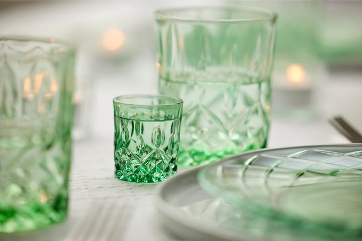소렌토 샷 잔 4 cl 4개 세트, Green Lyngby Glas | 링비 글라스