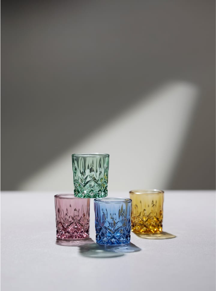 소렌토 샷 잔 4 cl 4개 세트, Green Lyngby Glas | 링비 글라스