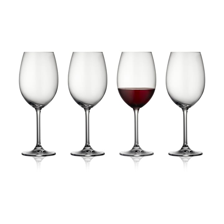 클래리티 레드 와인잔 45 cl 4개 세트, Clear Lyngby Glas | 링비 글라스