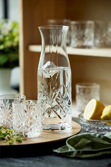 멜로디아 카라페 & 워터 글래스 7개 세트 - Crystal - Lyngby Glas | 링비 글라스