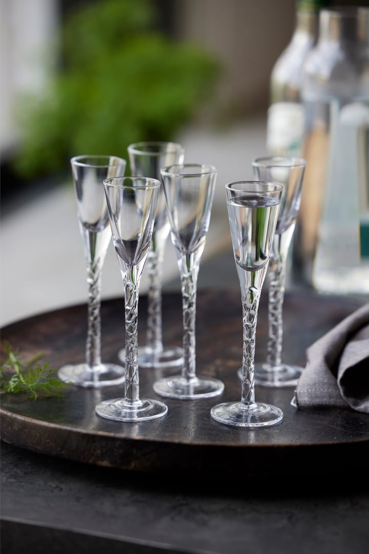 Paris 스냅스 글래스 2.5 cl 6개 세트, Clear Lyngby Glas | 링비 글라스
