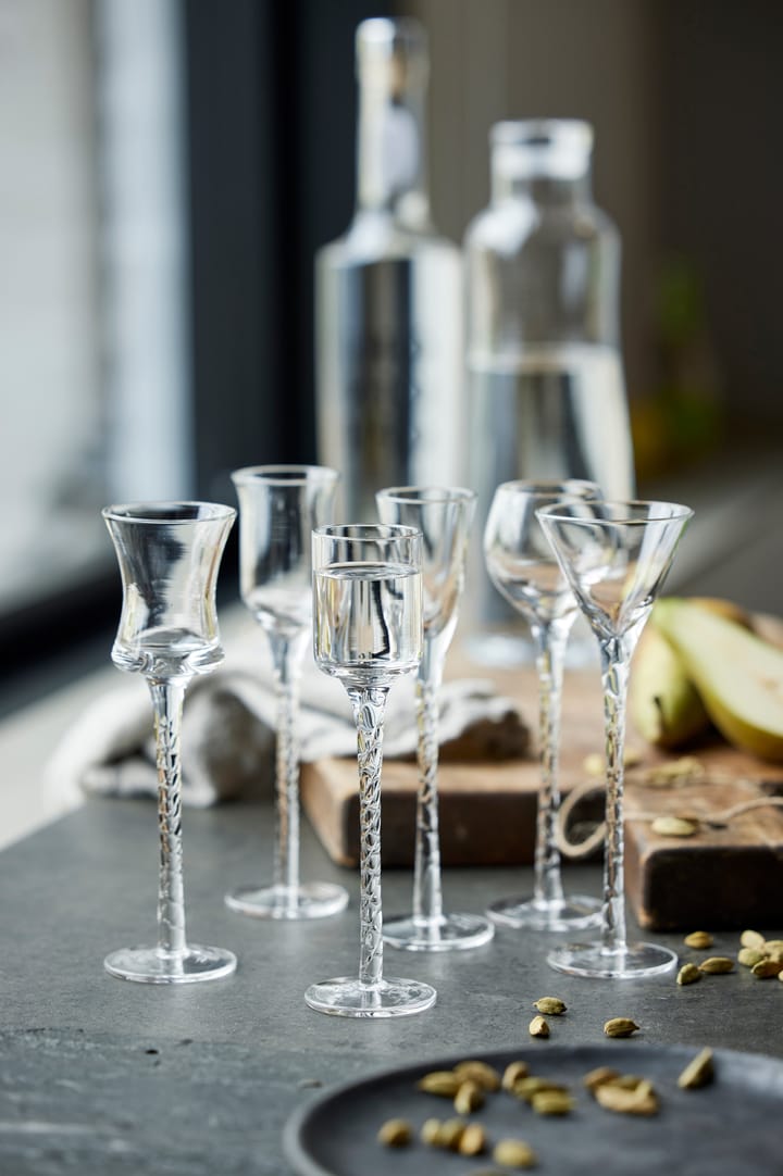 Rom 스냅스 글래스 2.5-5 cl 6 pieces - Clear - Lyngby Glas | 링비 글라스