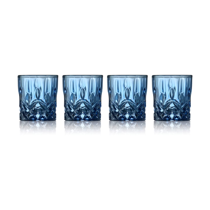Sorrento 샷 잔 4 cl 4개 세트 - Blue - Lyngby Glas | 링비 글라스