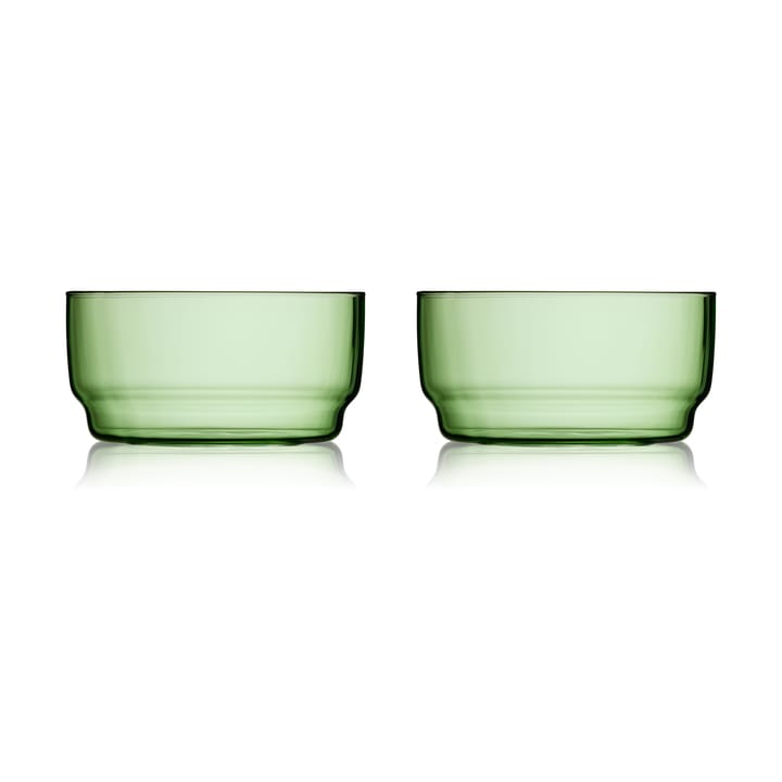 Torino 보울 50 cl 2개 세트 - Green - Lyngby Glas | 링비 글라스