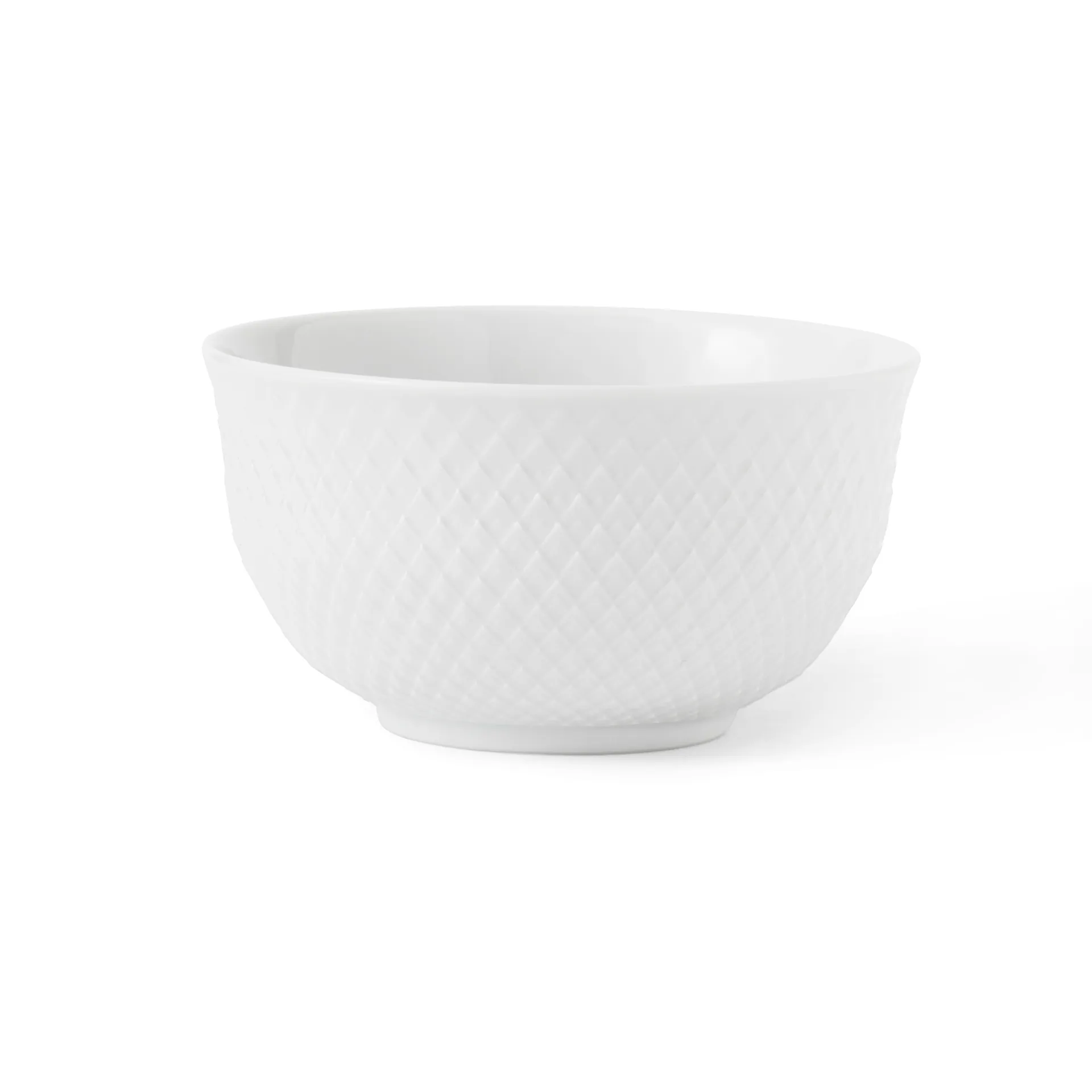 롬브 보울 Ø11 cm, White Lyngby Porcelæn | 링비