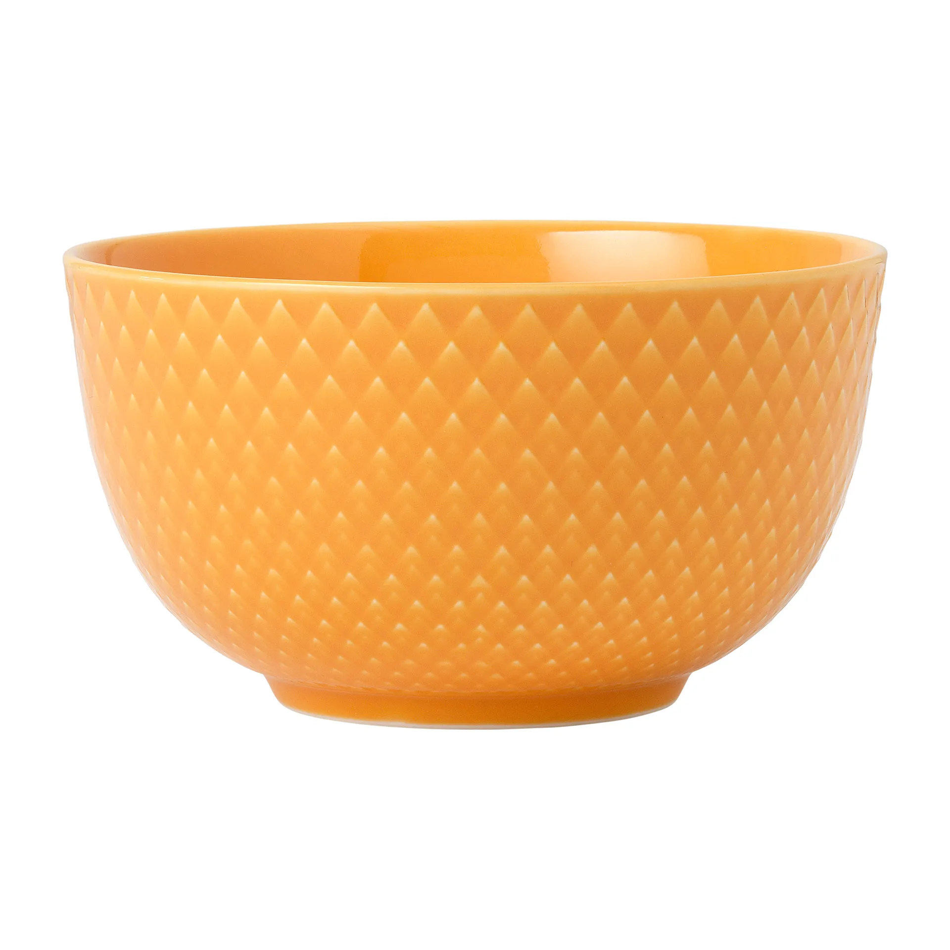 롬브 보울 Ø11 cm, Yellow Lyngby Porcelæn | 링비