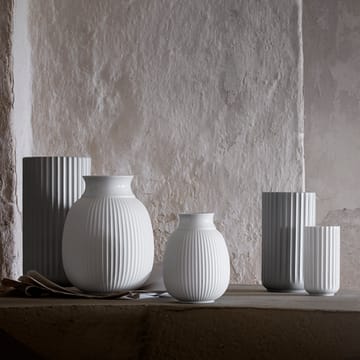 링비 커브 화병 12 cm - White - Lyngby Porcelæn | 링비