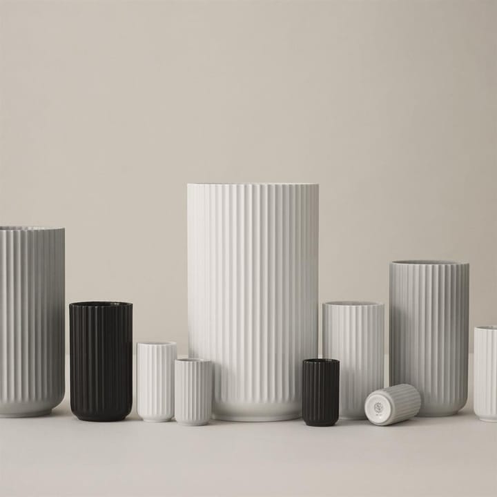 링비 화병 매트 블랙, 12 cm Lyngby Porcelæn | 링비