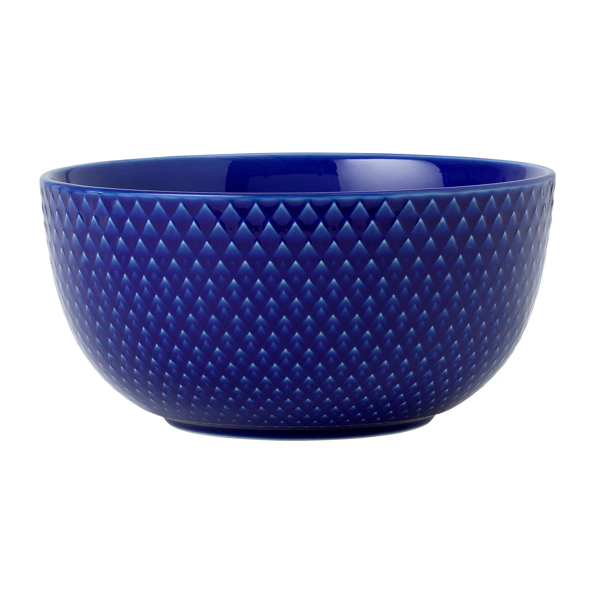 롬브 보울 Ø13 cm, Dark blue Lyngby Porcelæn | 링비