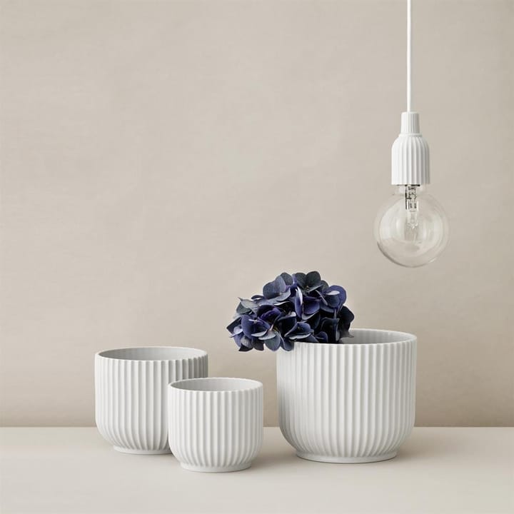 링비 화분 화이트, Ø14,5 cm Lyngby Porcelæn | 링비