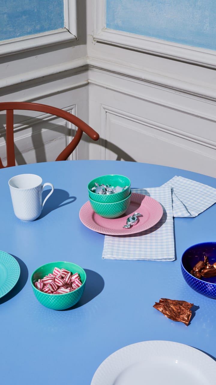 롬브 보울 Ø15.5 cm, Dark blue Lyngby Porcelæn | 링비