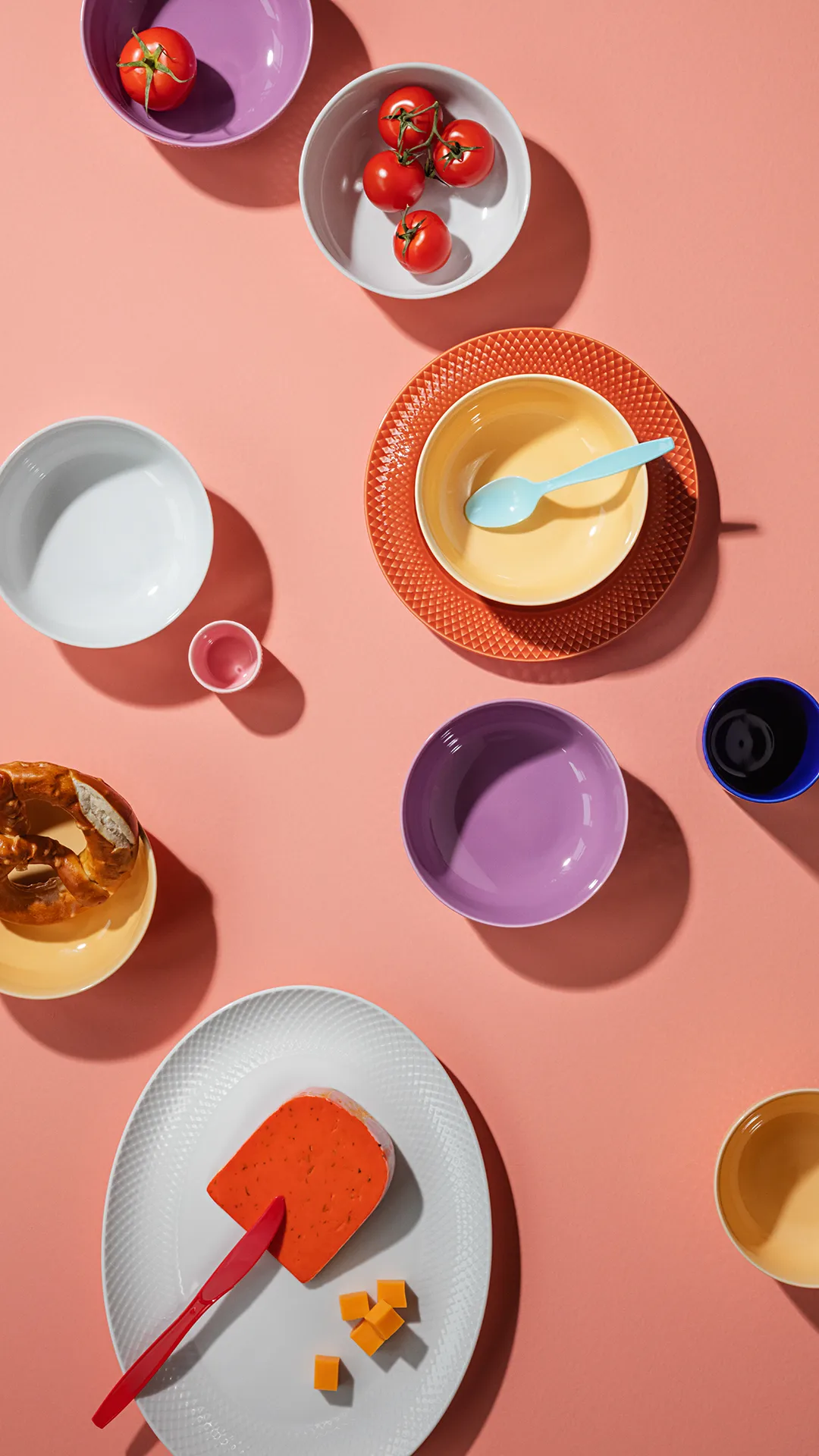 롬브 보울 Ø15.5 cm, White Lyngby Porcelæn | 링비