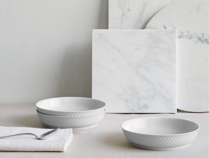 롬브 디저트 접시 Ø16 cm, White Lyngby Porcelæn | 링비