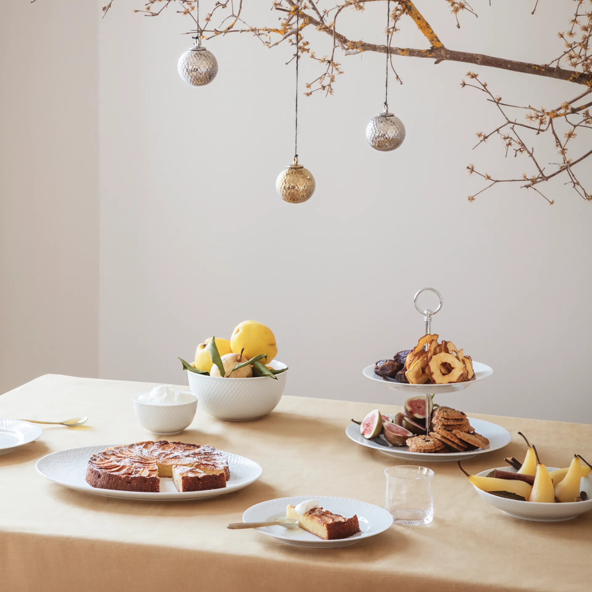 롬브 서빙 보울 Ø17.5 cm, white Lyngby Porcelæn | 링비