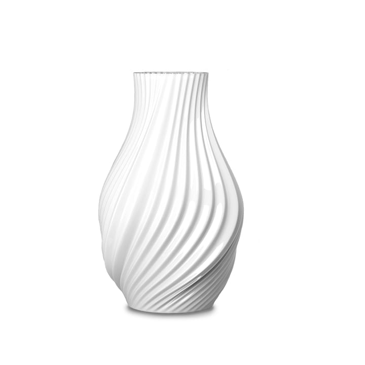 트위스트 화병 18 cm - White - Lyngby Porcelæn | 링비