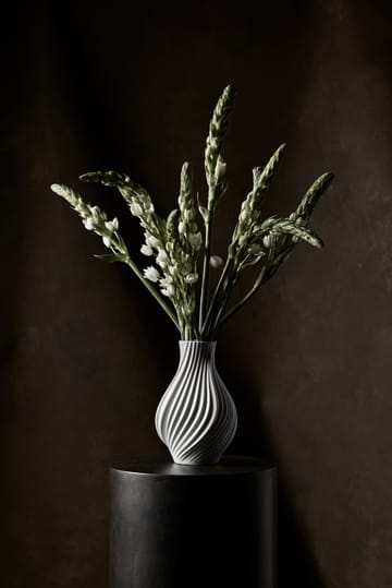 트위스트 화병 18 cm - White - Lyngby Porcelæn | 링비