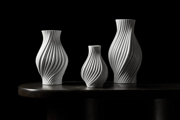 트위스트 화병 18 cm, White Lyngby Porcelæn | 링비