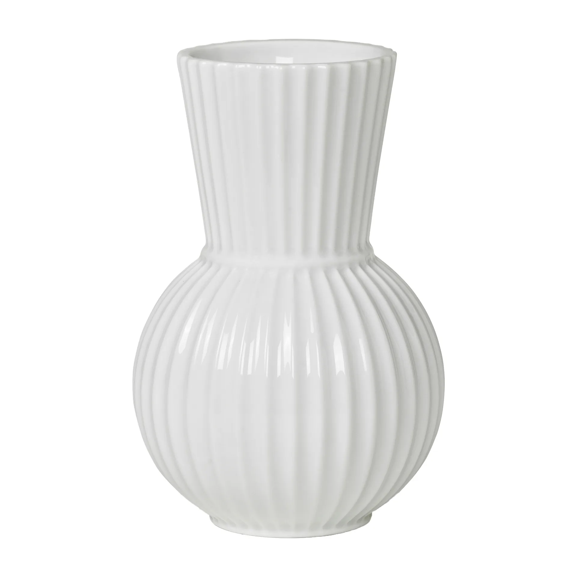 링비 튜라 화병 화이트, 18 cm Lyngby Porcelæn | 링비