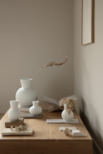 링비 튜라 화병 화이트 - 18 cm - Lyngby Porcelæn | 링비