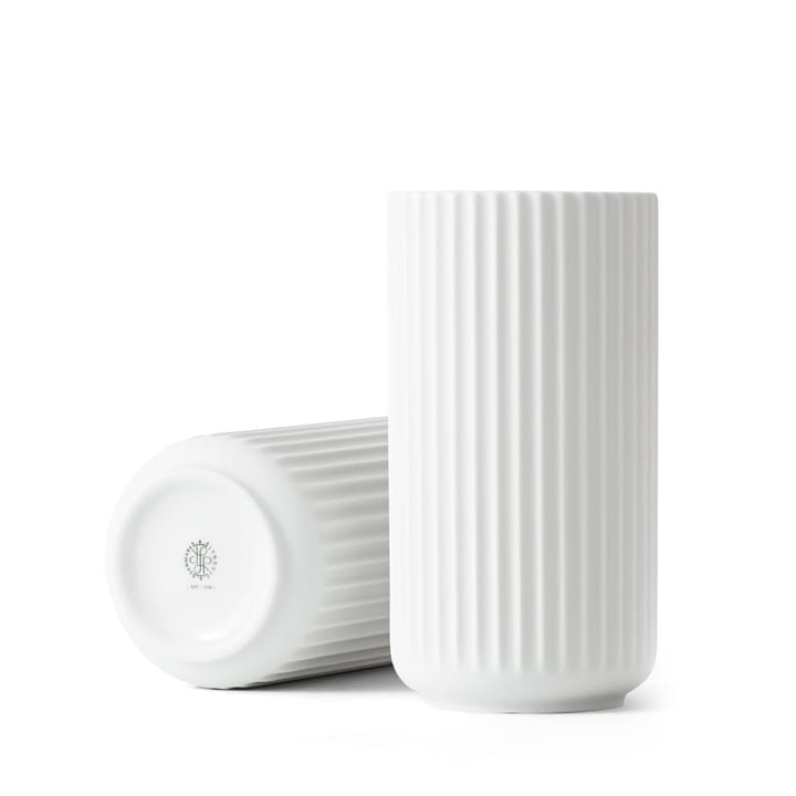 링비 화병 매트 화이트, 20 cm Lyngby Porcelæn | 링비